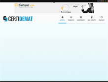 Tablet Screenshot of certidemat.com